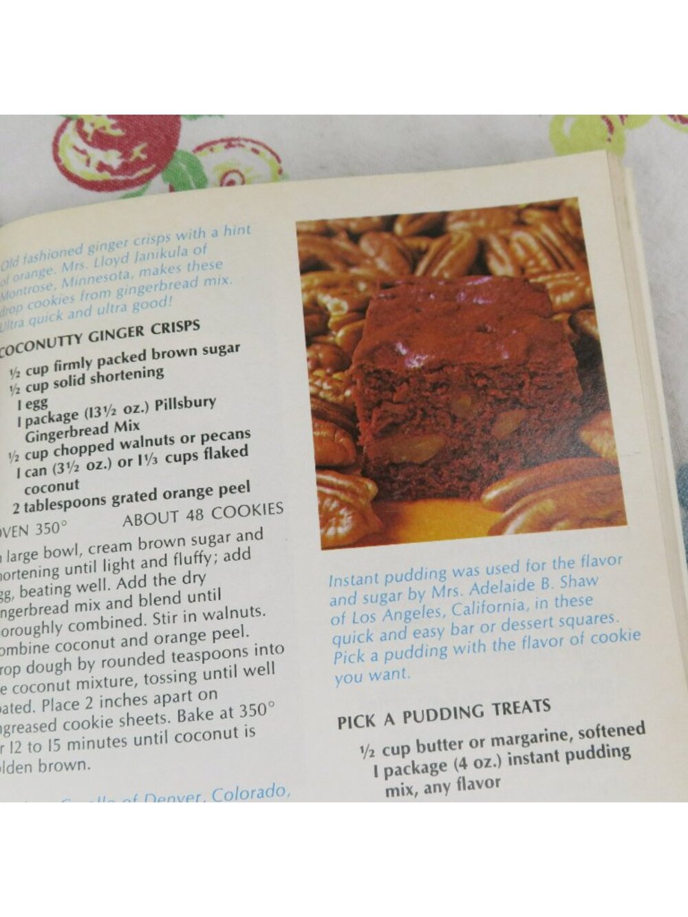 19th and 20th Grand National Pillsbury Bake-Off Cookbooks Booklets Lot of 2 - Picture 5 of 9